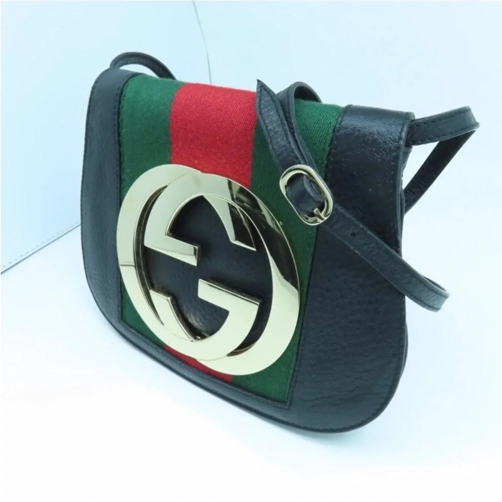 GUCCI Soho Interlocking G sherry line crossbody - Picture 3 of 11
